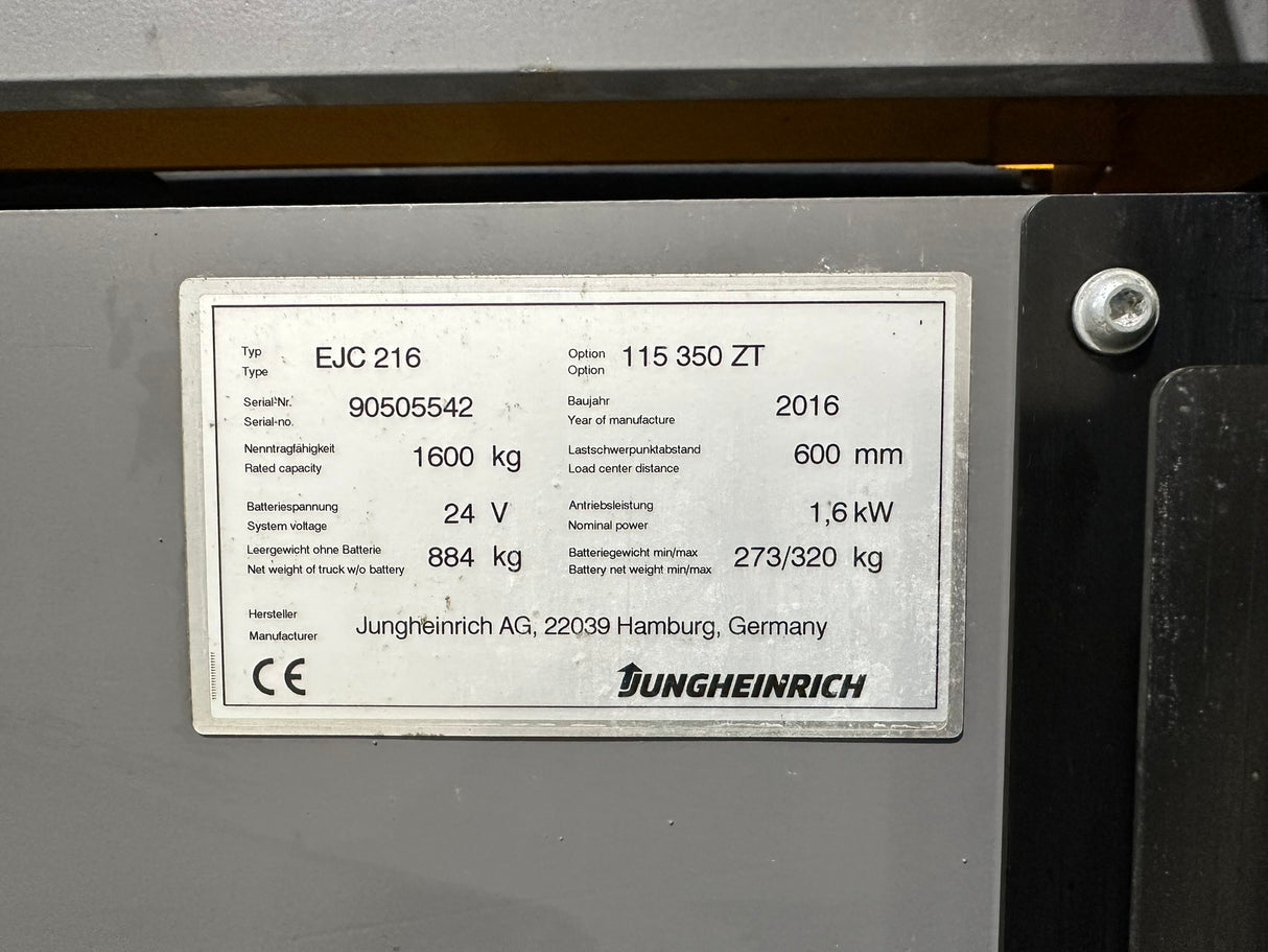 Jungheinrich EJC 216