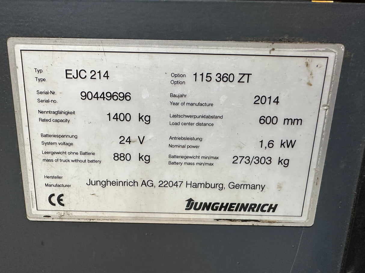Jungheinrich EJC 214