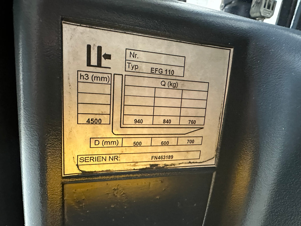 Jungheinrich EFG 110k | ISS