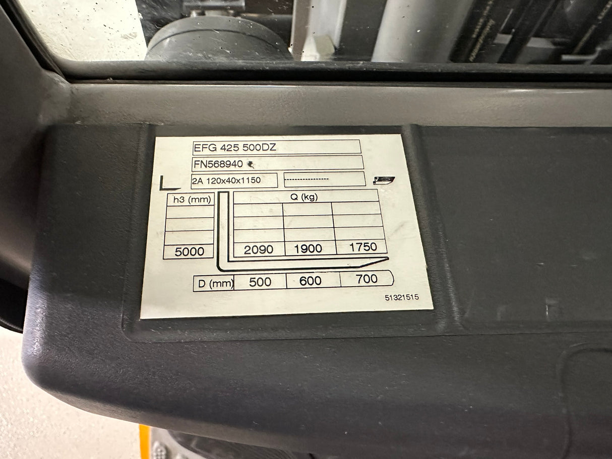 Jungheinrich EFG 425 | ZVG