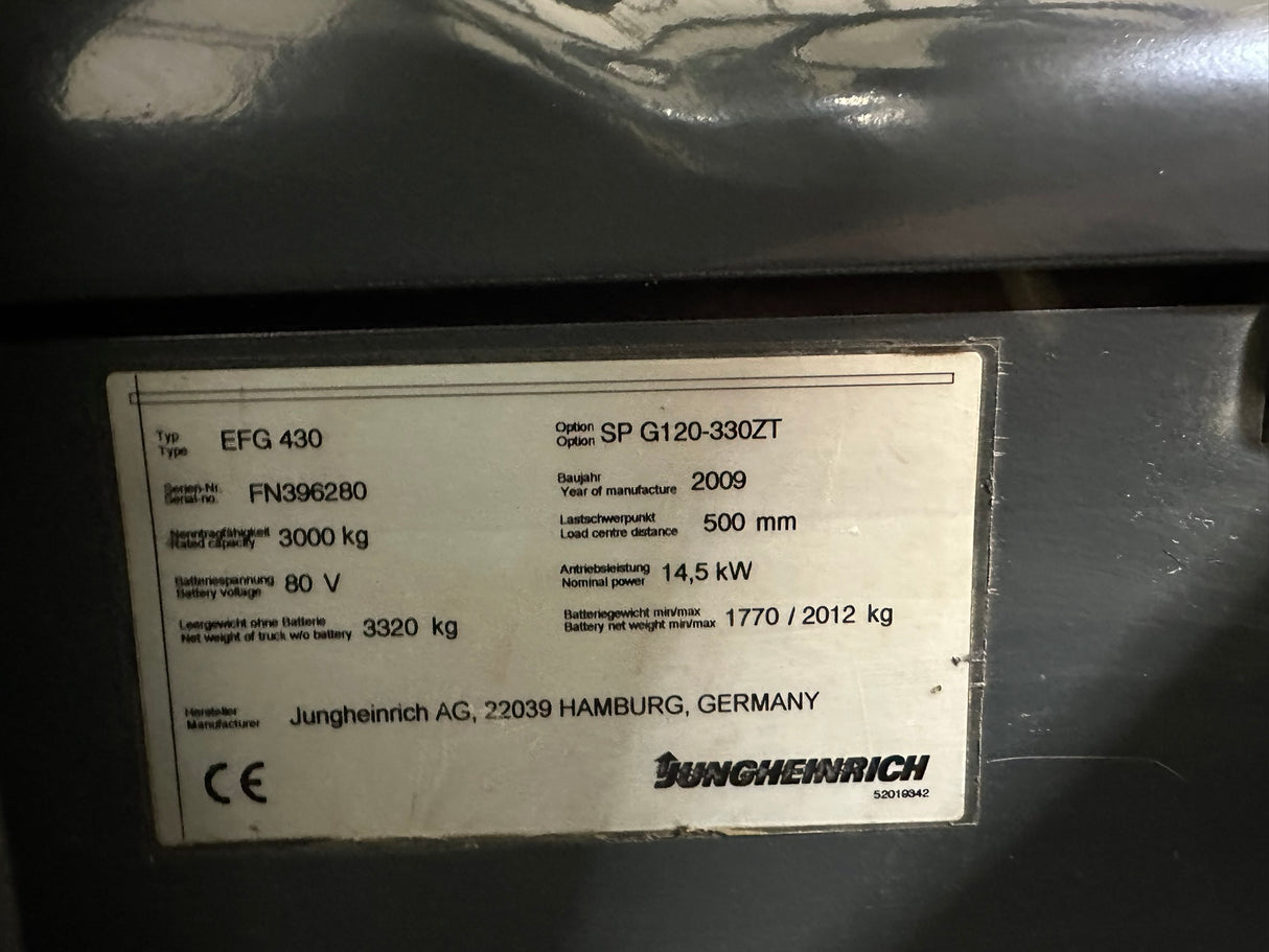 Jungheinrich EFG 430 | ISS