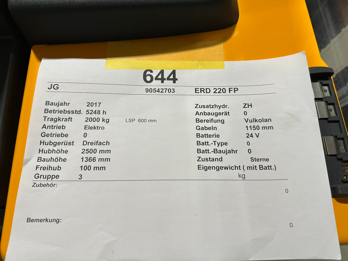 Jungheinrich ERD 220 | BAT24