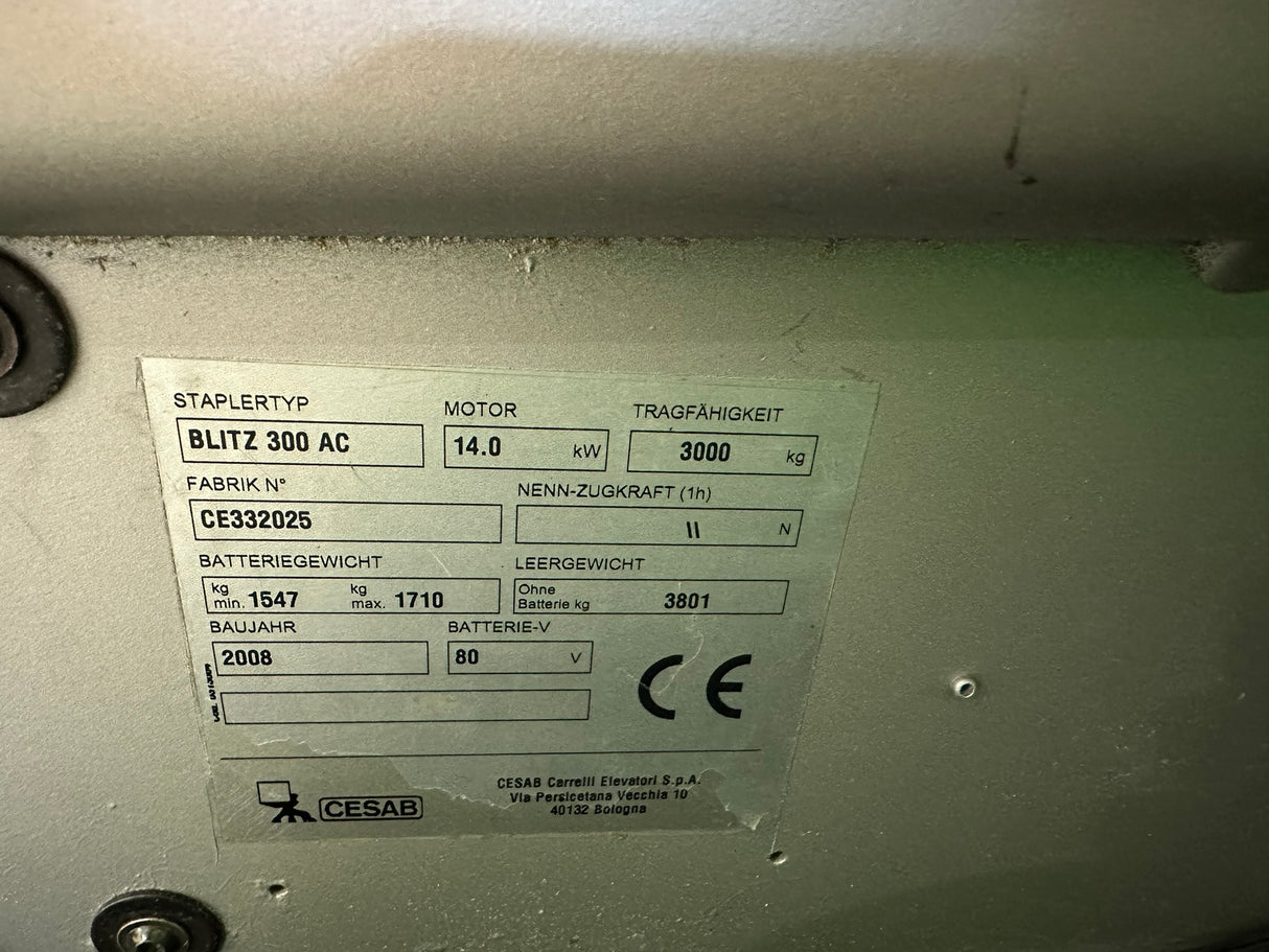 Cesab Blitz 300 | ZVG/VSS