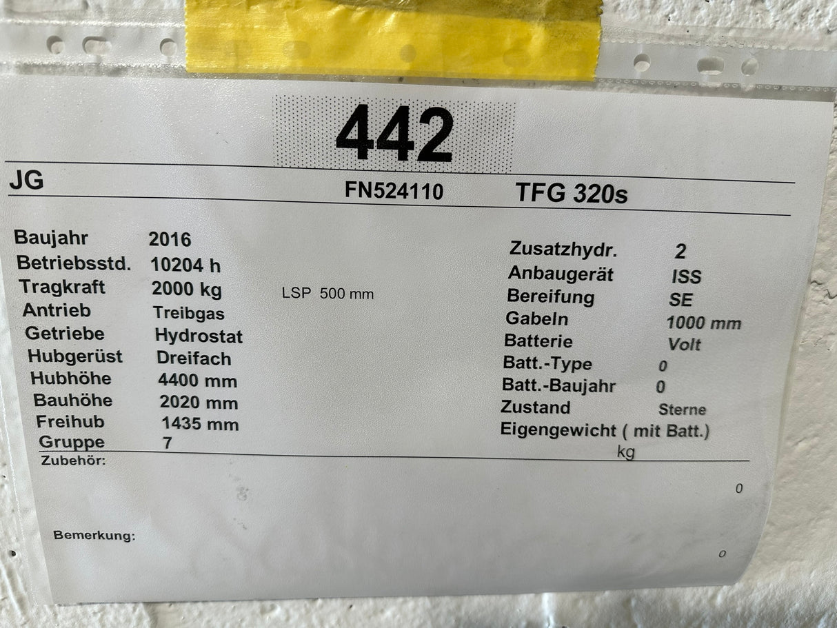 Jungheinrich TFG 320s | ISS