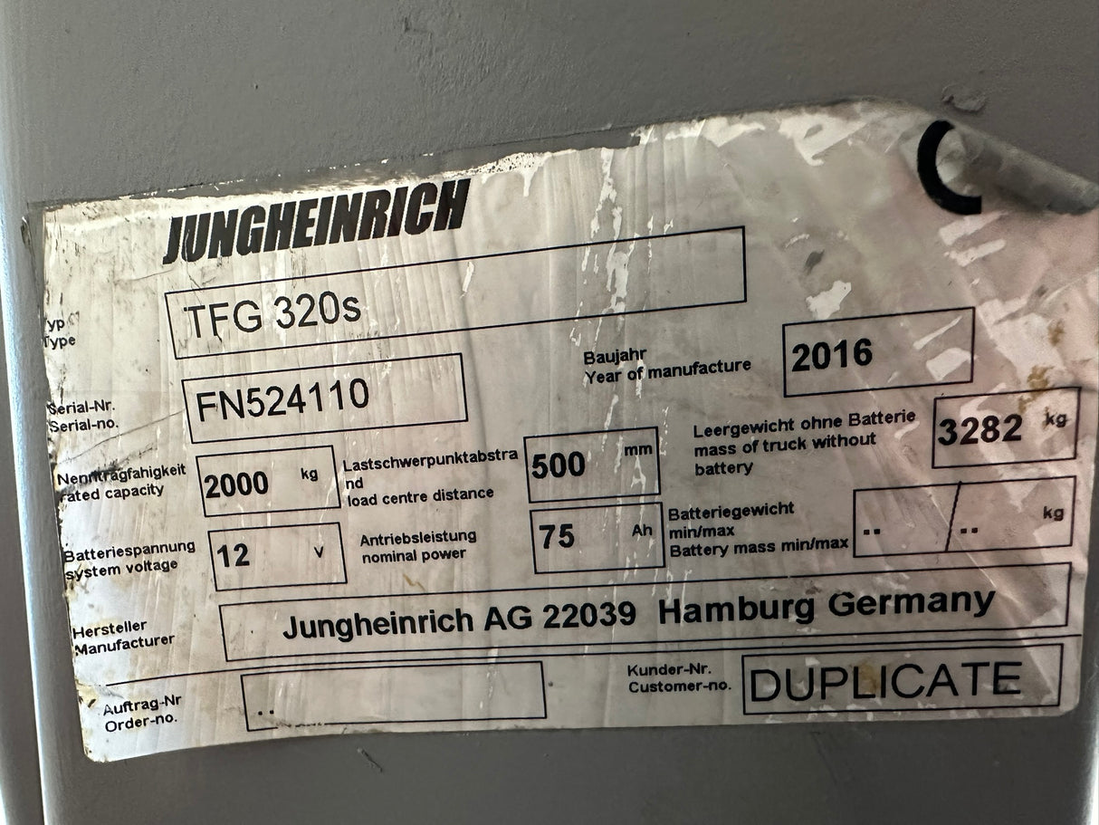 Jungheinrich TFG 320s | ISS