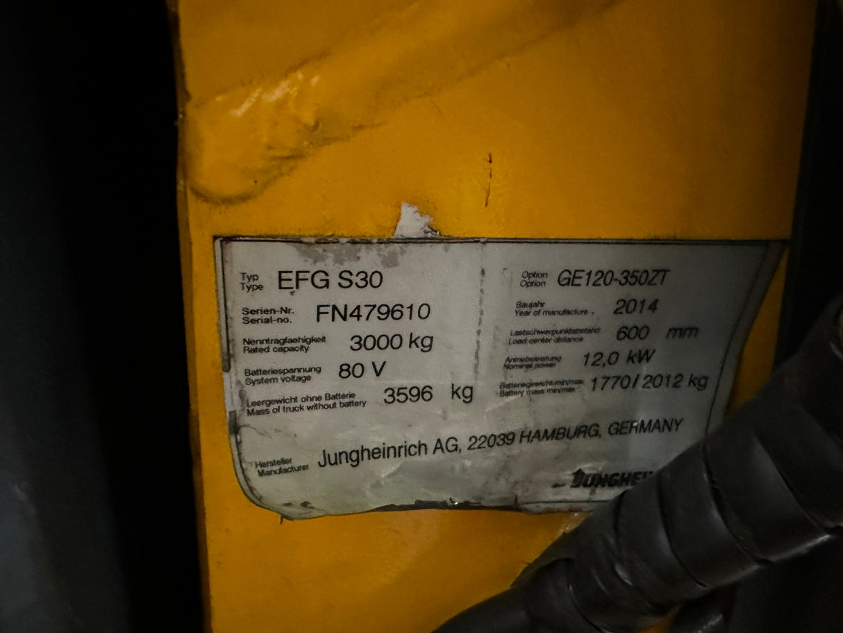 Jungheinrich EFG S30 | ISS