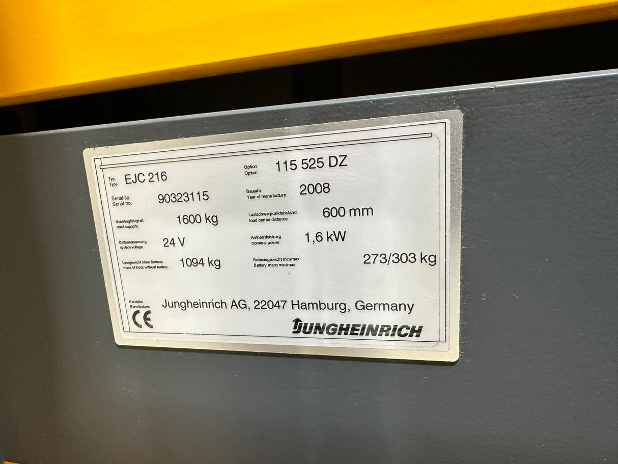Jungheinrich EJC 216