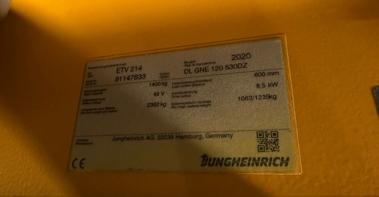 Jungheinrich ETV 214