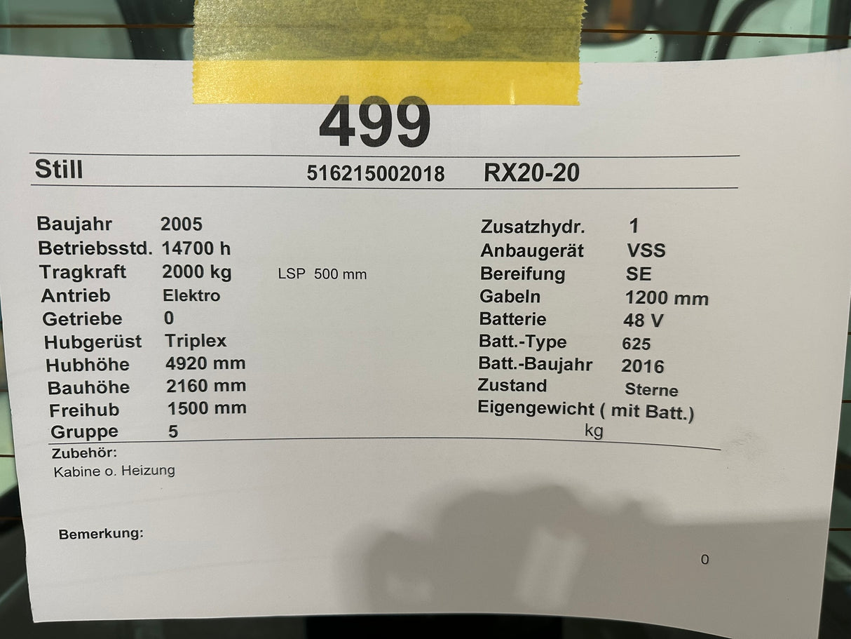 Still RX20-20 | ZVG