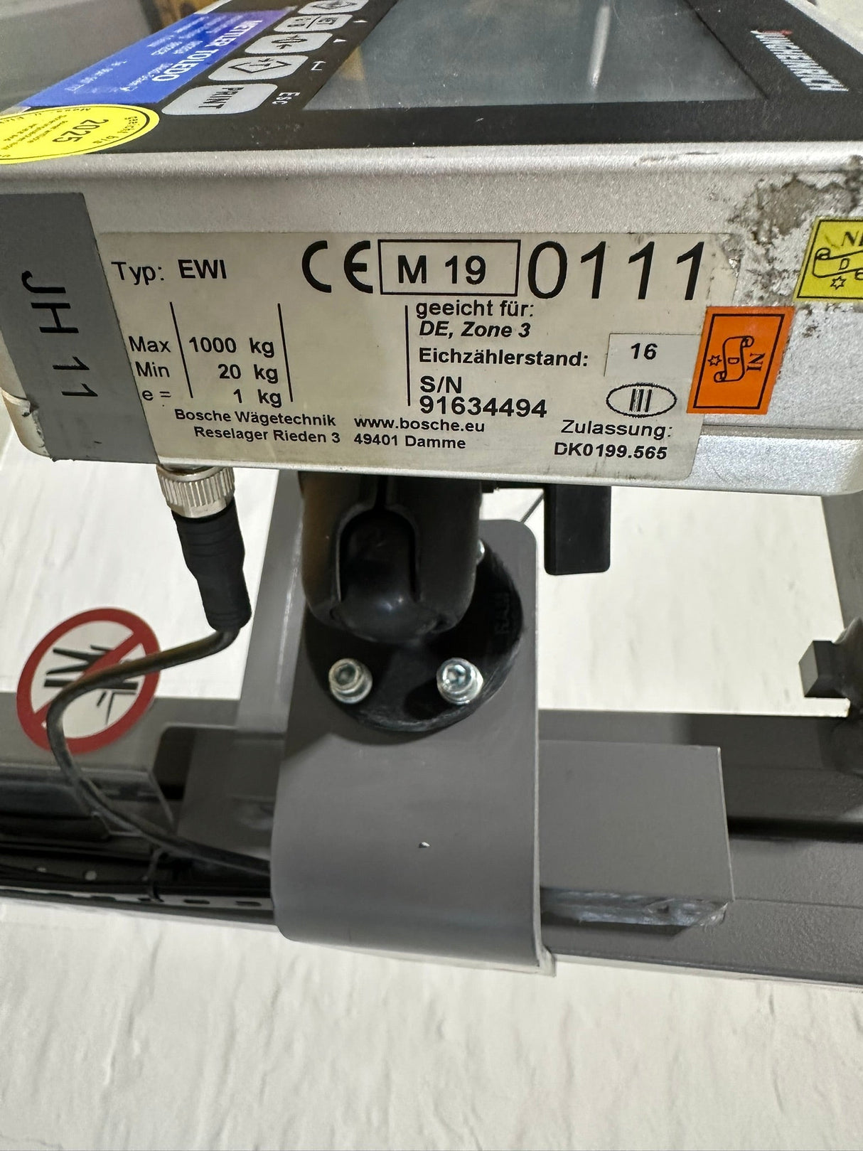 Jungheinrich EJC 110i | Waage