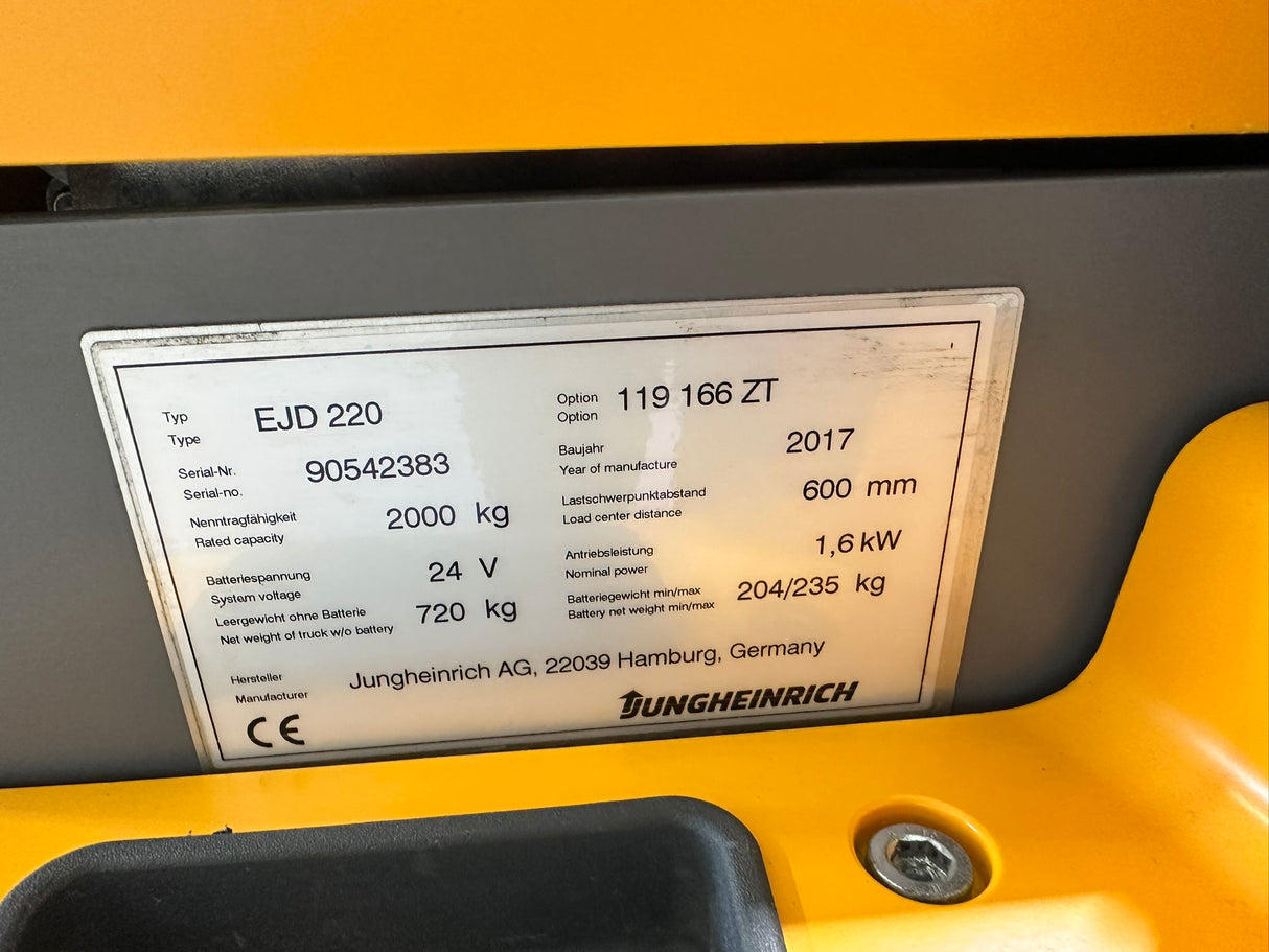 Jungheinrich EJD 220 | BAT24 NEU