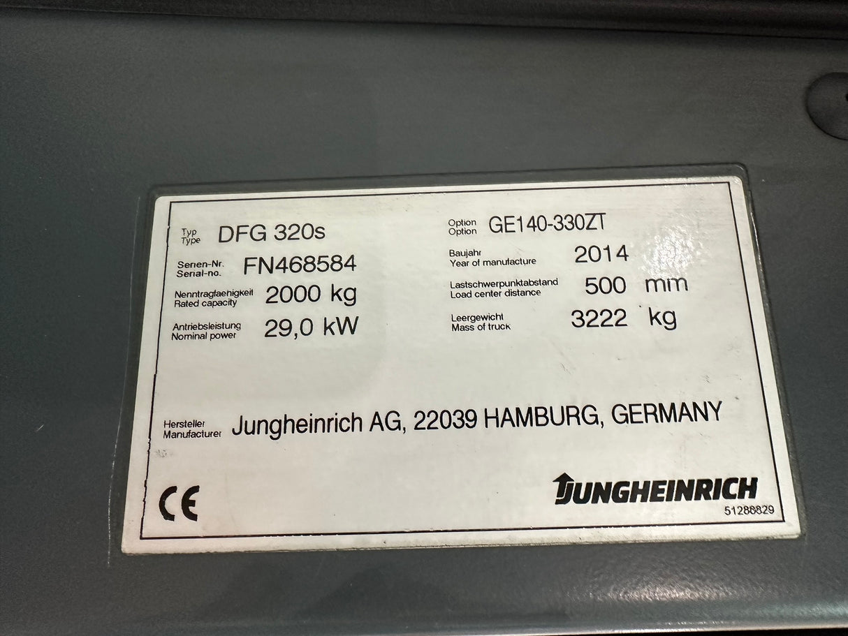 Jungheinrich DFG 320s | ISS
