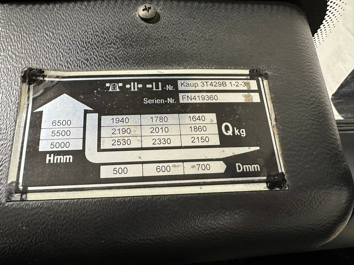 Jungheinrich EFG 535 | VSS