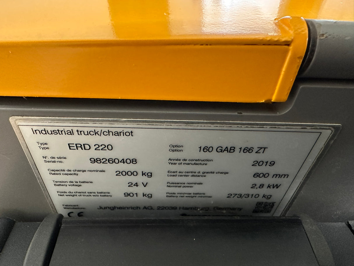 Jungheinrich ERD 220 G1600