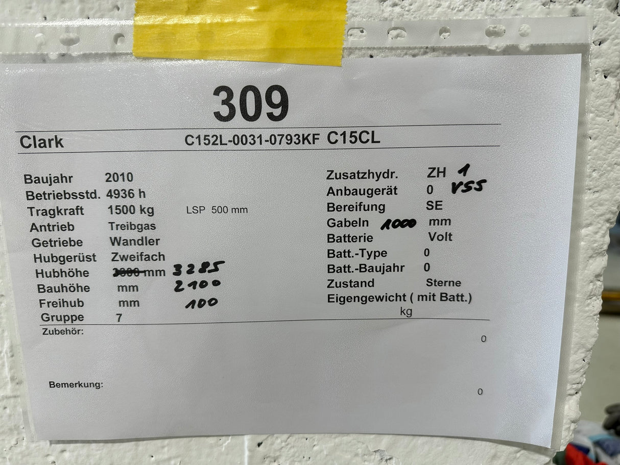 Clark C15CL | VSS