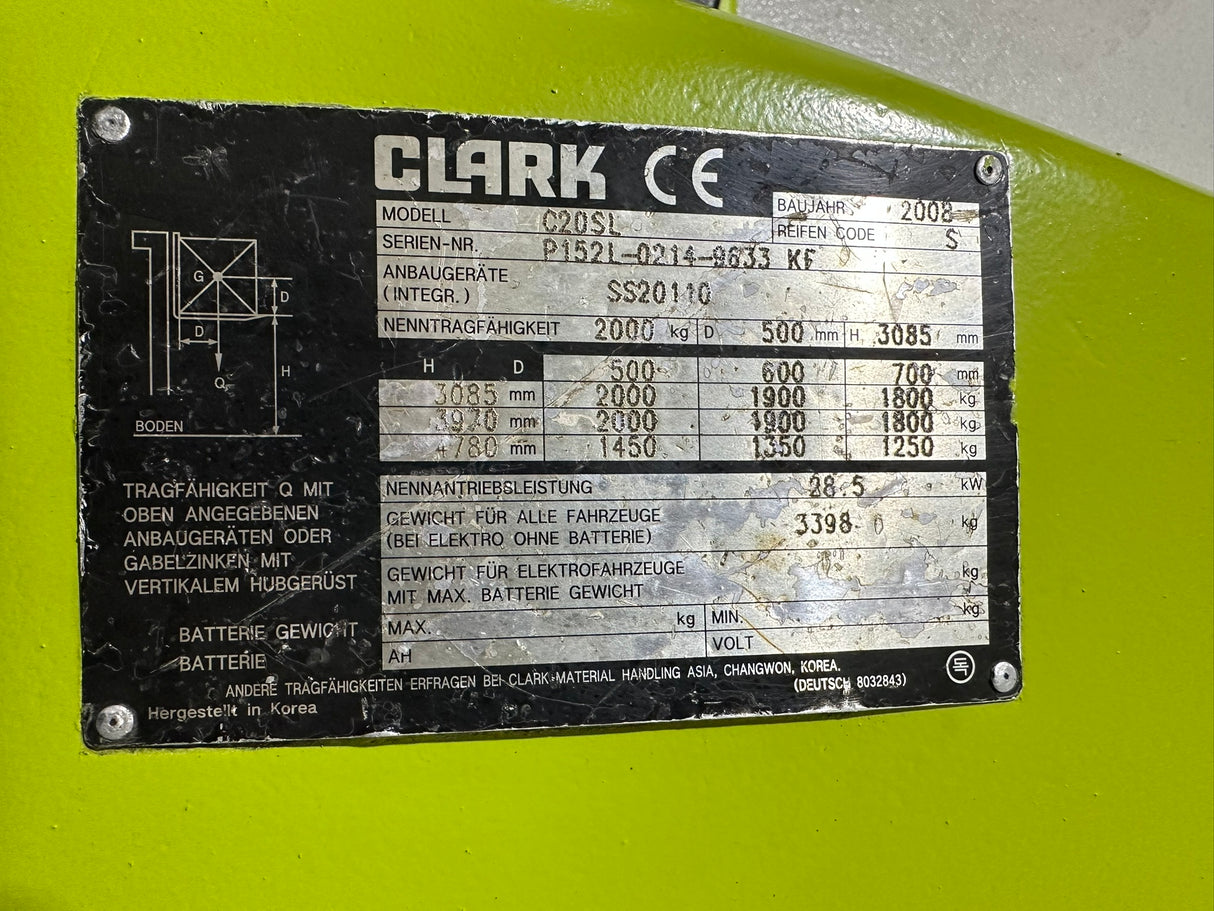 Clark C20SL | ISS
