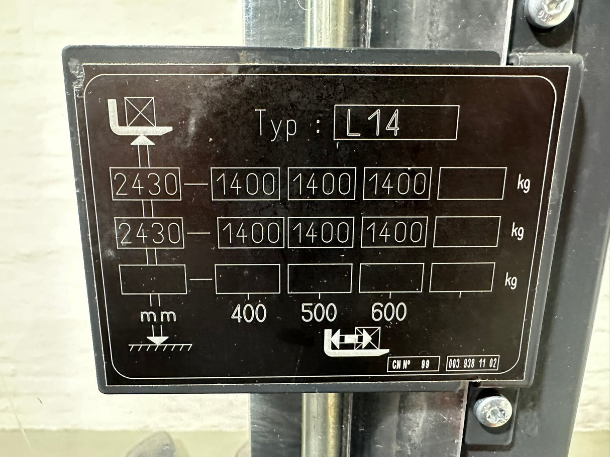 Linde L14 | Waage