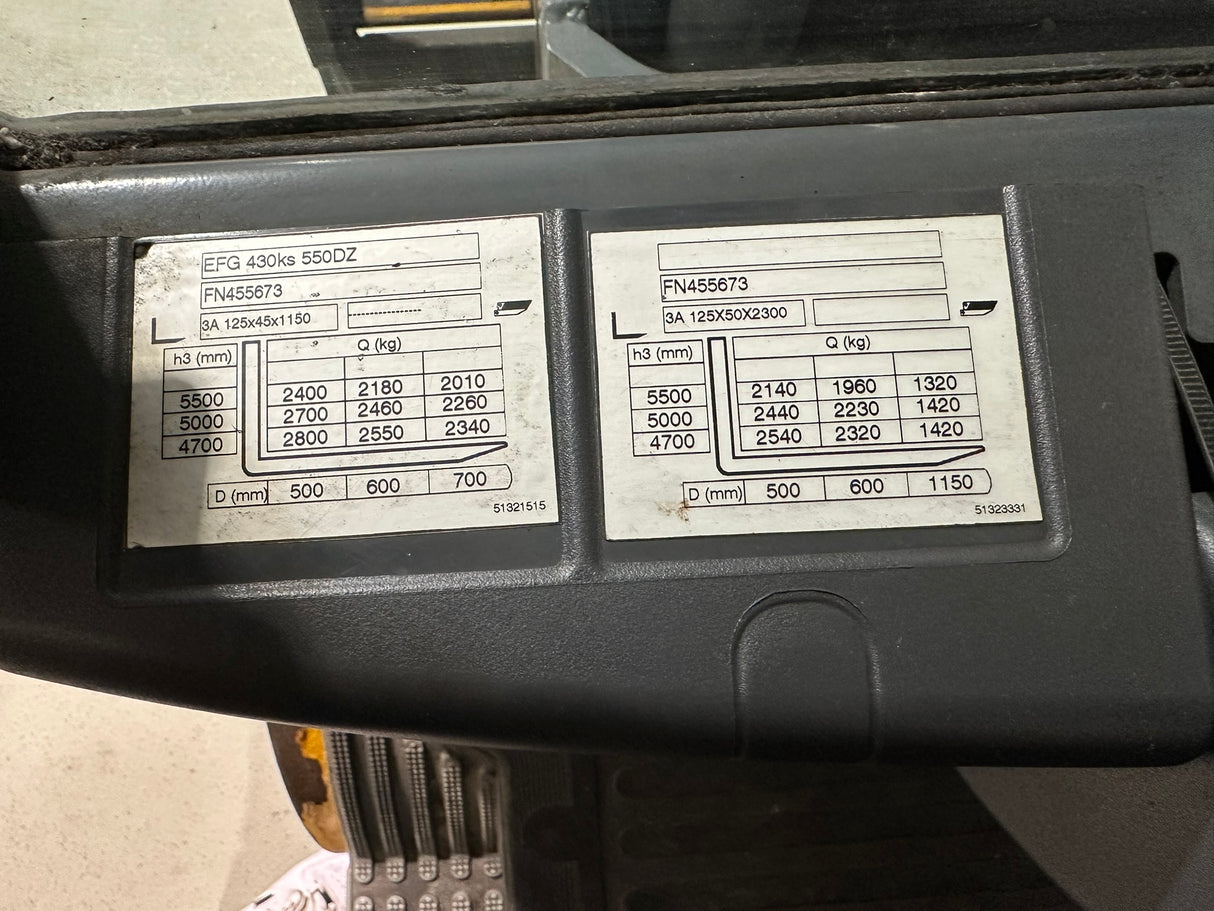 Jungheinrich EFG 430ks | ISS | ZVG