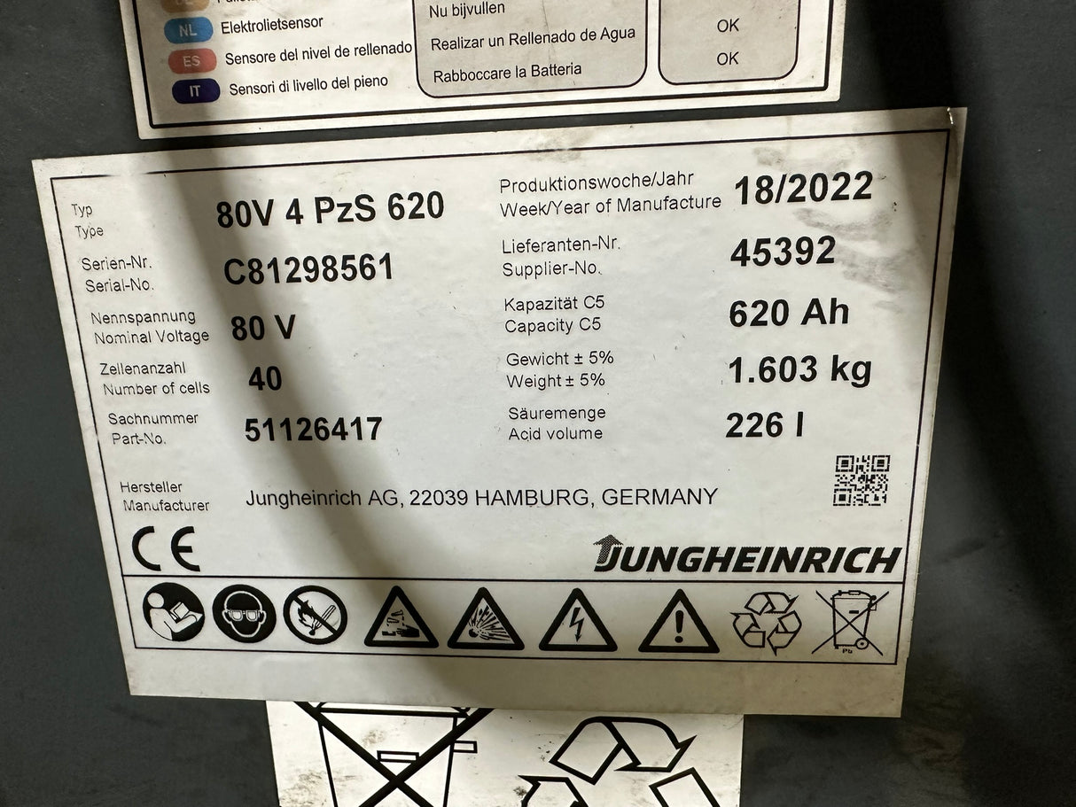 Jungheinrich EFG 430ks | ISS | ZVG