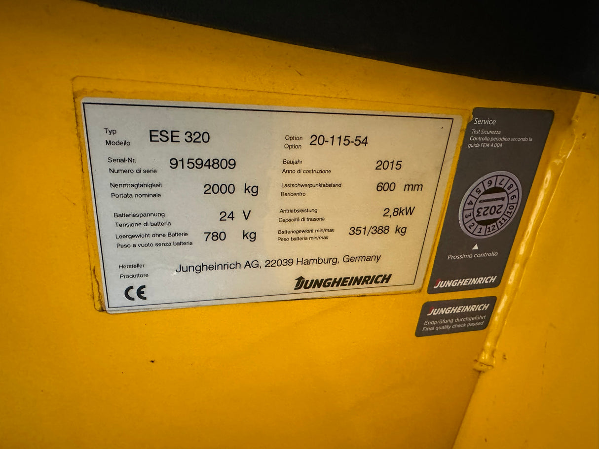 Jungheinrich ESE 320