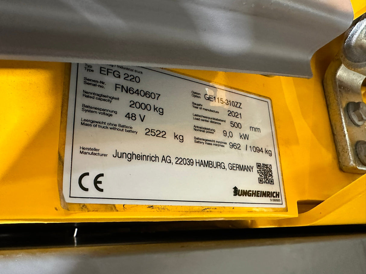 Jungheinrich EFG 220 | ISS