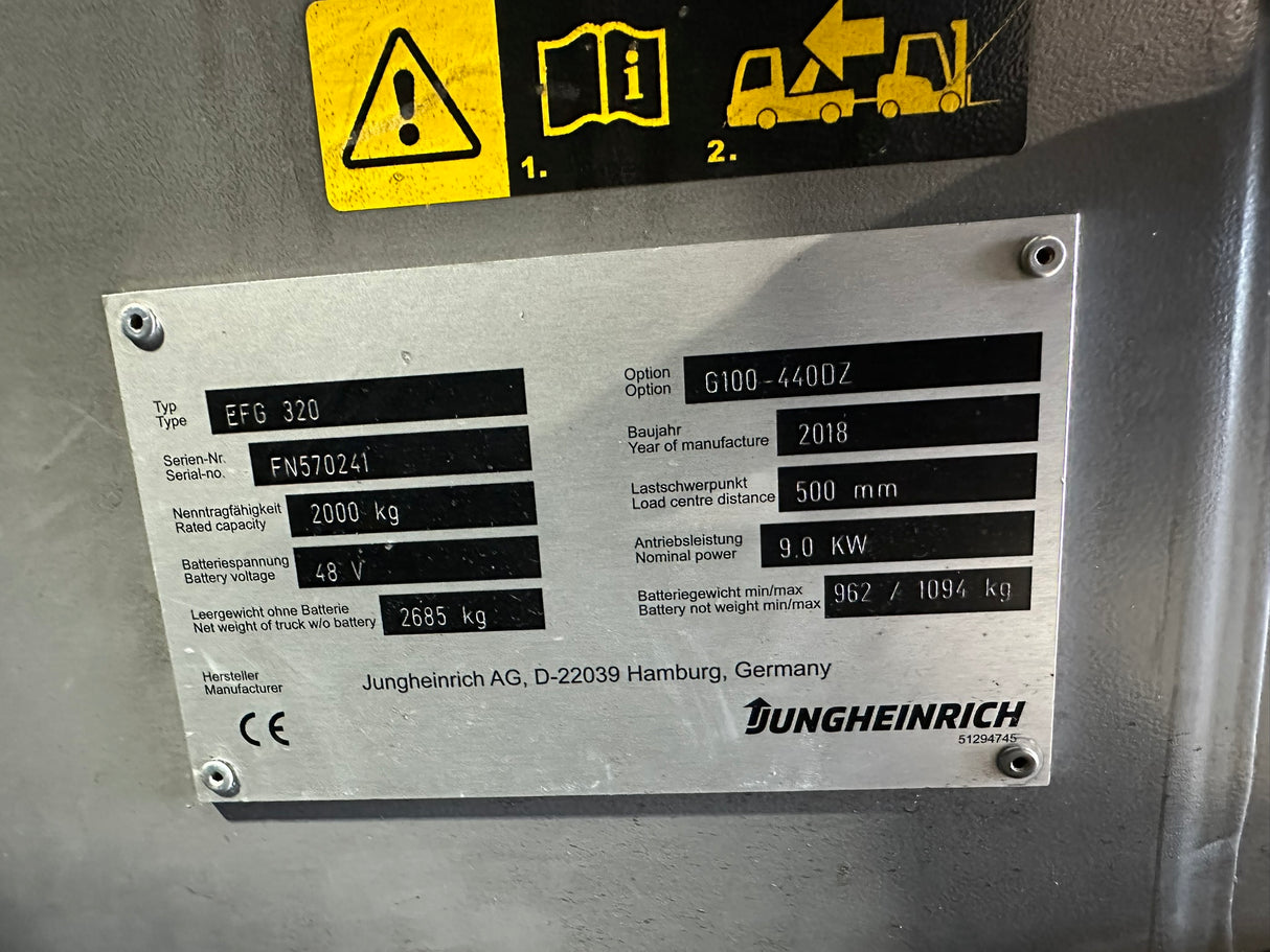 Jungheinrich EFG 320 | VSS