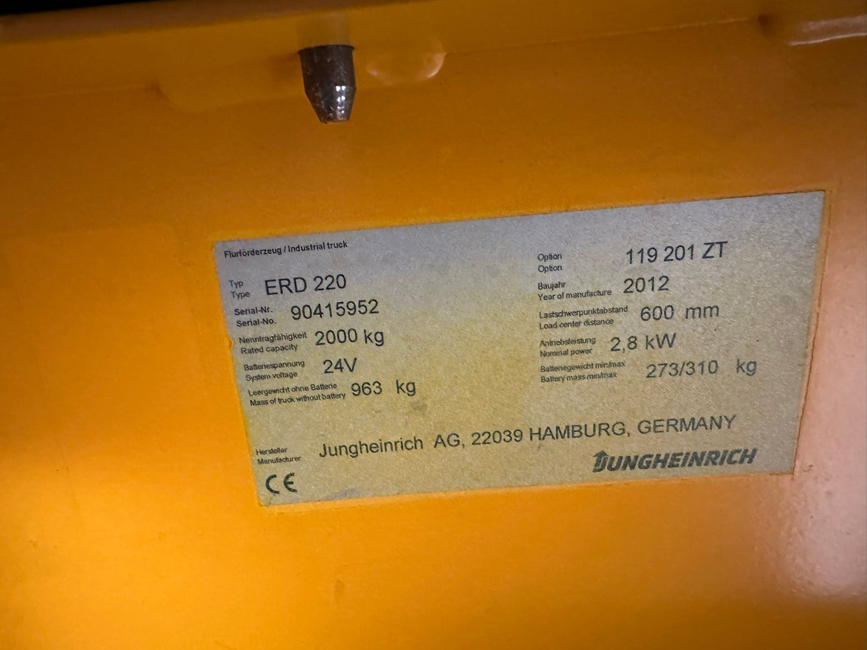 Jungheinrich ERD 220 ZT