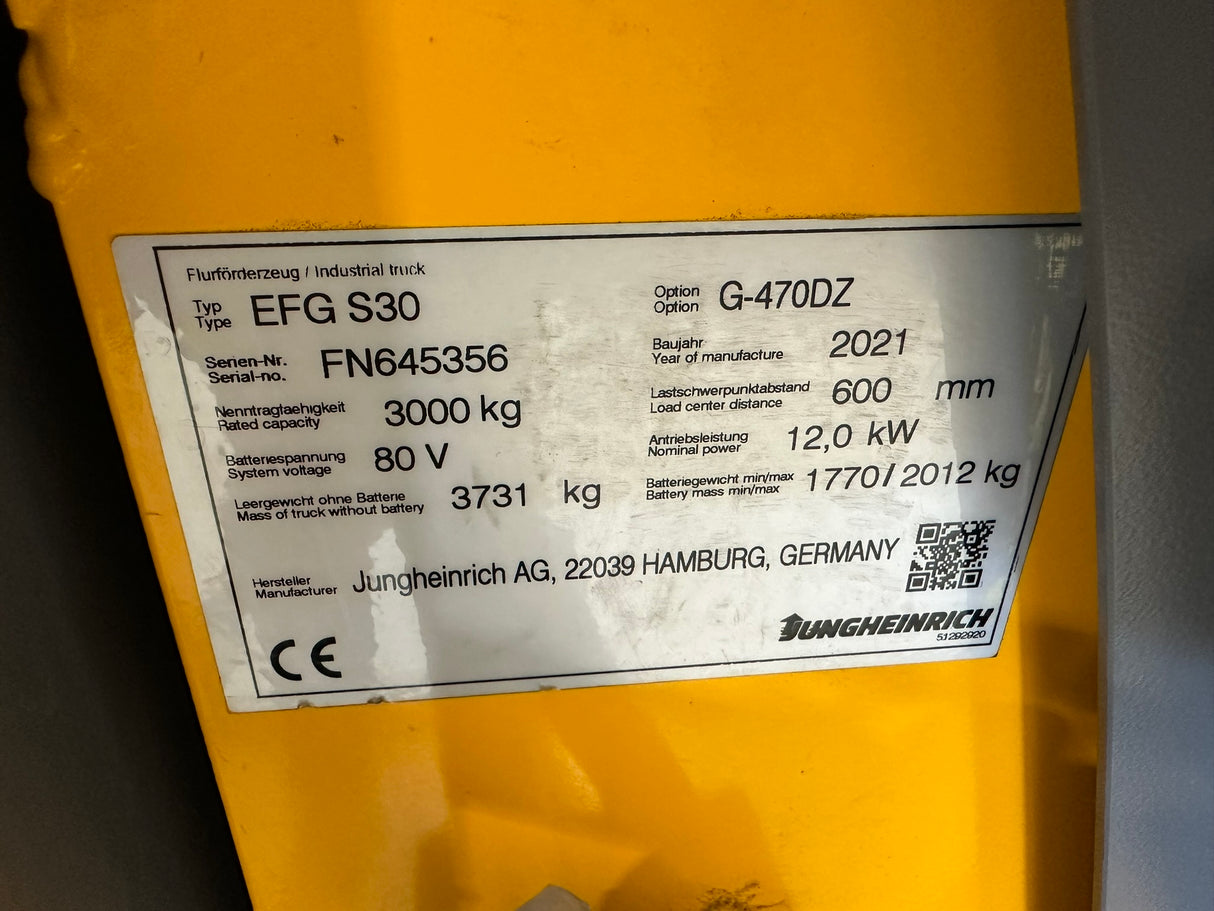 Jungheinrich EFG S30