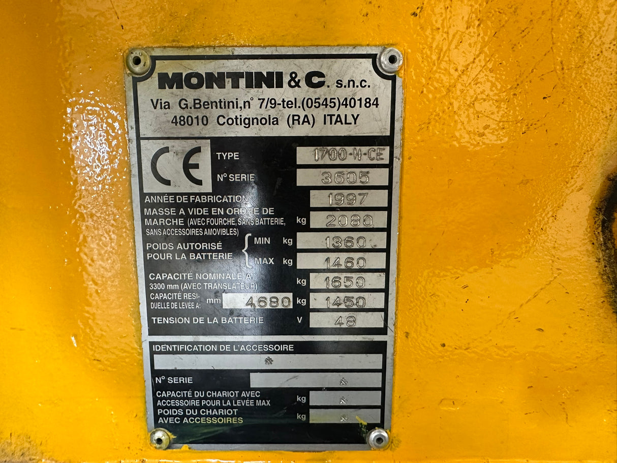 Montini 1700-H-CE